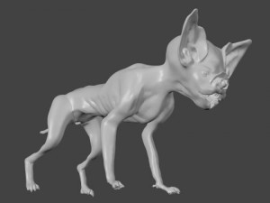 vampire cat Modelo 3D