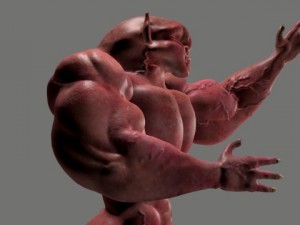 vampire monster 3D Model