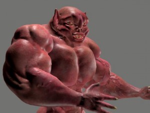vampire monster 3D Model