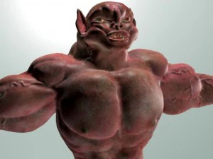 vampire monster 3D Model