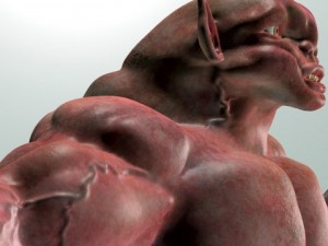 vampire monster 3D Model