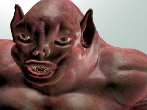 vampire monster 3D Model