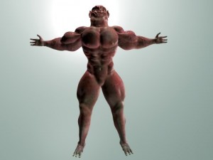 vampire monster 3D Model