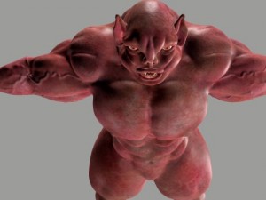 vampire monster 3D Model