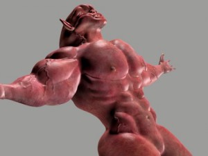 vampire monster 3D Model