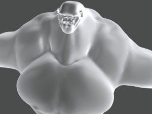 troll 3D-Modell