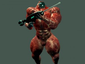 ciborg soldier 3D Model