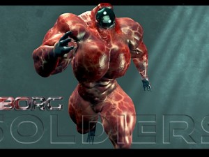 ciborg soldier 3D Model