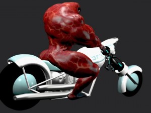 ciborg soldier 3D Model