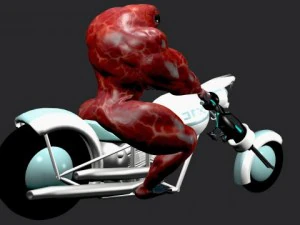 ciborg soldier 3D Model