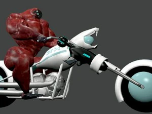 ciborg soldier 3D Model