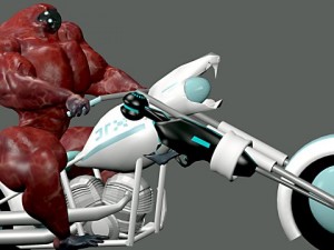 ciborg soldier 3D Model