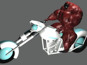 ciborg soldier 3D Model