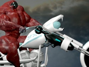 ciborg soldier 3D Model