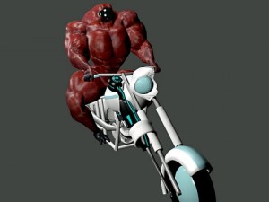 ciborg soldier 3D Model