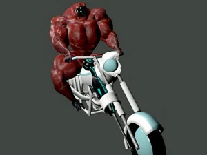 ciborg soldier 3D Model