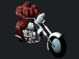 ciborg soldier 3D Model