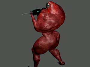ciborg soldier 3D Model