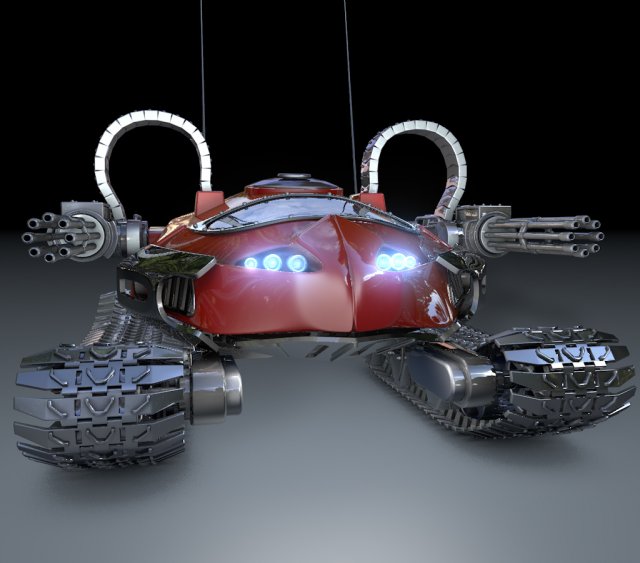 tank zd700 Modello 3D .c4d .max .obj .3ds .fbx .stl .blend