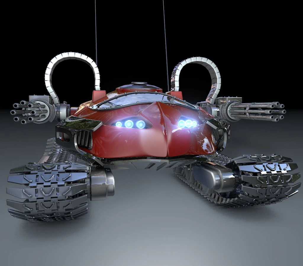 tank zd700 3D Model .c4d .max .obj .3ds .fbx .stl .blend 