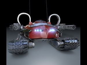 tank zd700 Modello 3D
