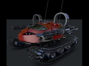 tank zd700 Modello 3D