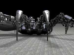 robot spider 3D 모델