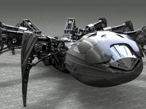 robot spider 3D 모델