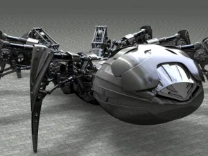 ロボットスパイダー 3Dモデル
