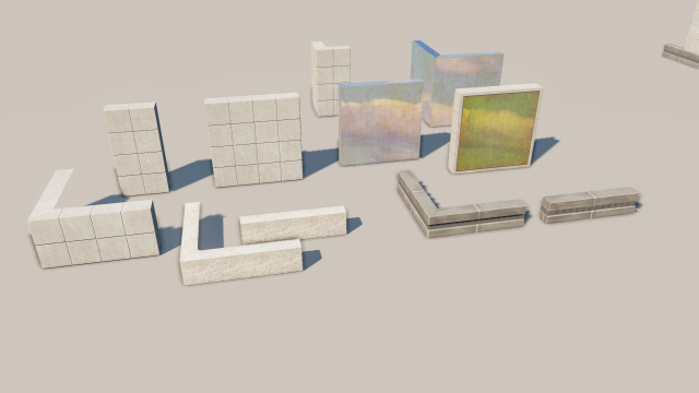 modular building kit 3D मॉडल .c4d .max .obj .3ds .fbx .stl .blend