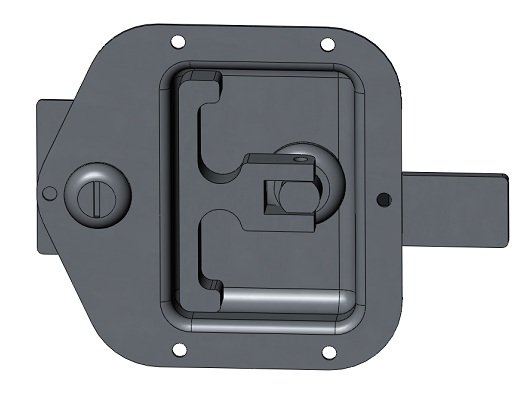 pad lock 3D 打印模型 .c4d .max .obj .3ds .fbx .stl .blend 
