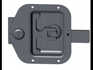 pad lock 3D-Druckmodell