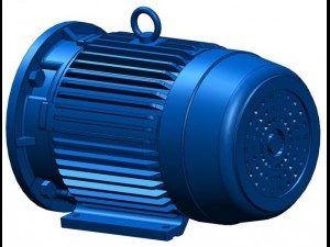 electic motor 11 kw 3000 rpm 3D printmodel