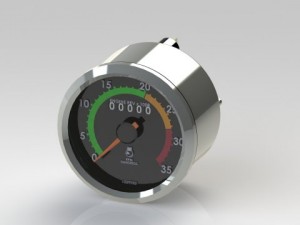 speedo meter 3D-Druckmodell