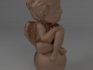 sculpture angel 3D Model