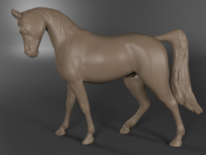 horse Modello di stampa 3D