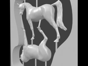 horse 3D Принт Модель