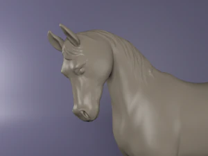 horse 3D Print Model
