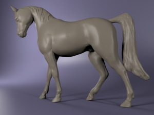 horse Modèles 3D en vedette