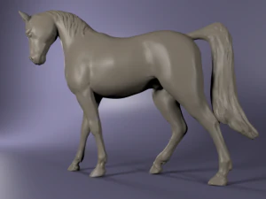 horse 3D Print Model