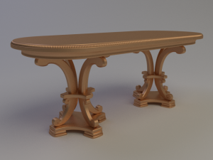 table Modello 3D