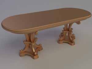 table 3D 模型