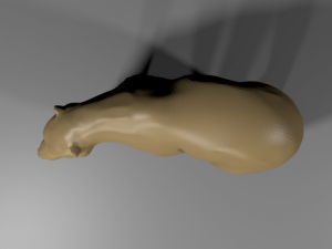 polar bear Model Cetak 3D