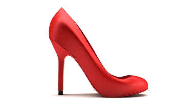zara suede court shoe Modelo 3D .c4d .max .obj .3ds .fbx .stl .blend 