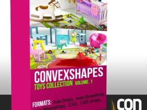 toys collection volume 1 3Dモデル