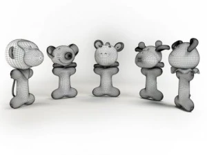 toys collection volume 1 3D Model