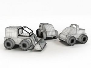 toys collection vray Model 3D
