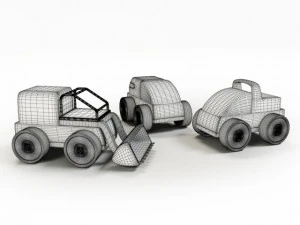 toys collection obj 3D Model