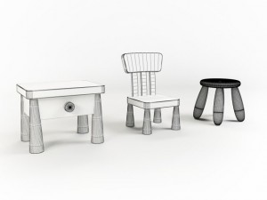 toys collection mentalray 3D Модель