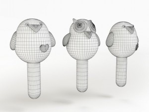 toys collection mentalray 3D Модель